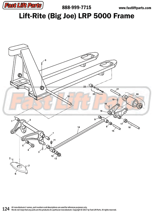 Lift-Rite (Big Joe) LRP 5000 Frame